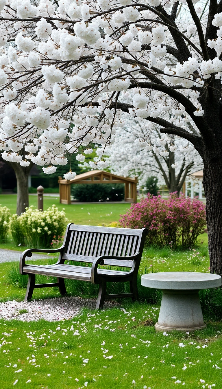 22 Zen Garden Ideas That'll Transform Your Outdoor Space into a Tranquil Oasis! - 6. Meditative Seating Areas