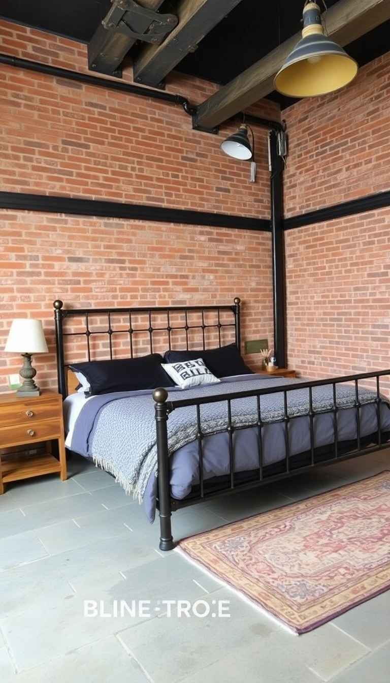 20 Awesome Bedroom Ideas That'll Make You Want to Redecorate Immediately! - 3. Industrial Chic