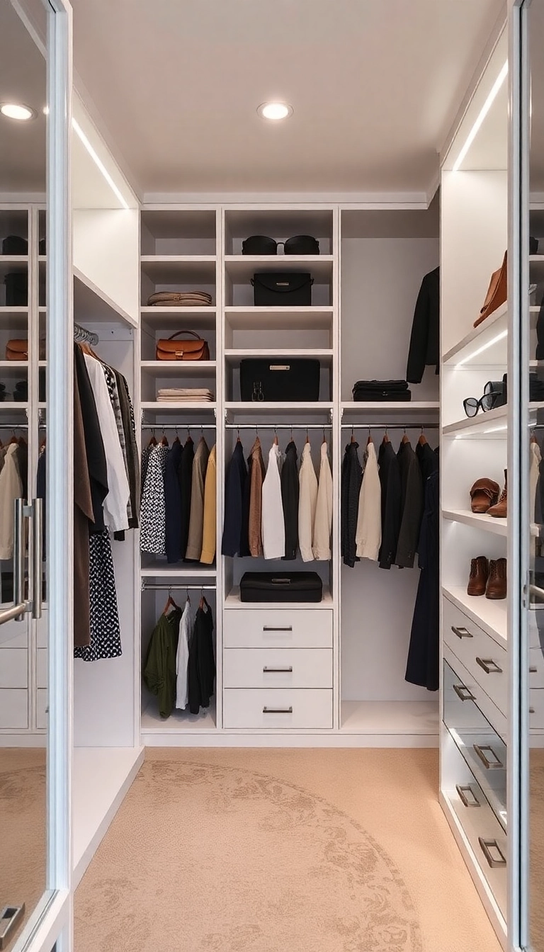 27 Bedroom Organization Ideas That'll Transform Your Space (You Won't Believe #15!) - 8. Customized Closet Systems