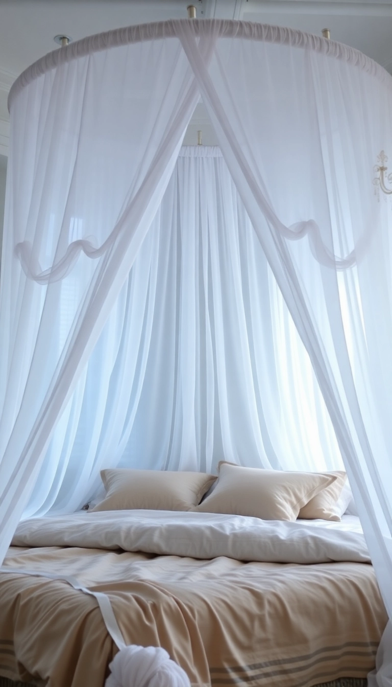 23 Moody Bedroom Ideas That Will Transform Your Space into a Cozy Retreat! - 18. Canopy Beds