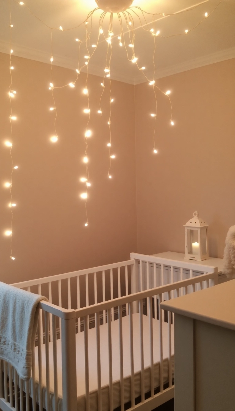 24 Boho Nursery Room Decor Ideas That Will Make You Say 'I Need This!' - 15. Soft Lighting Fixtures