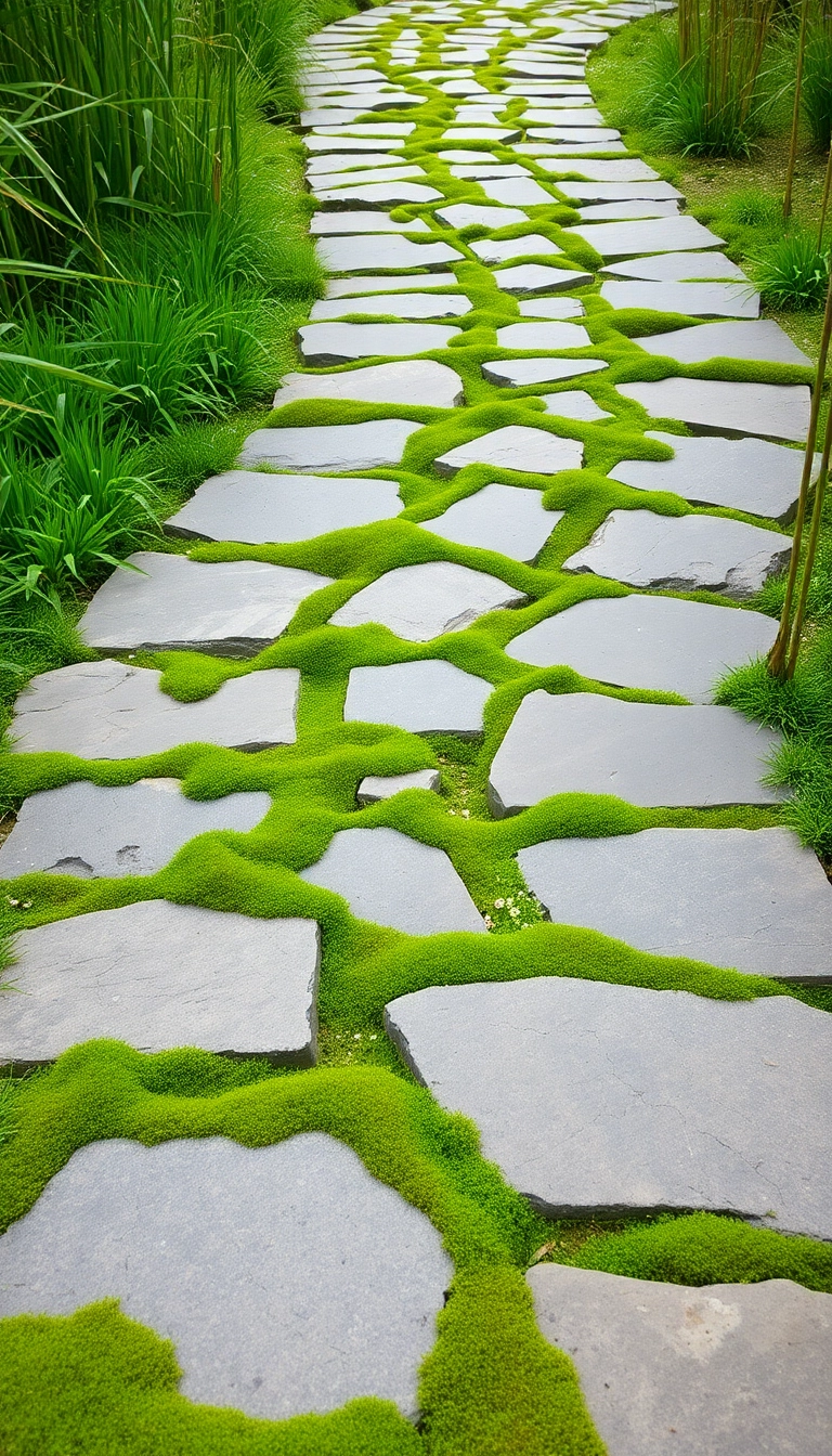 22 Zen Garden Ideas That'll Transform Your Outdoor Space into a Tranquil Oasis! - 3. Stone Pathways