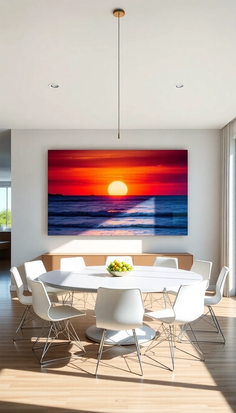 25 Modern Coastal Decor Ideas That Will Make Your Home Feel Like a Beach Paradise! - 3. Ocean-Inspired Art