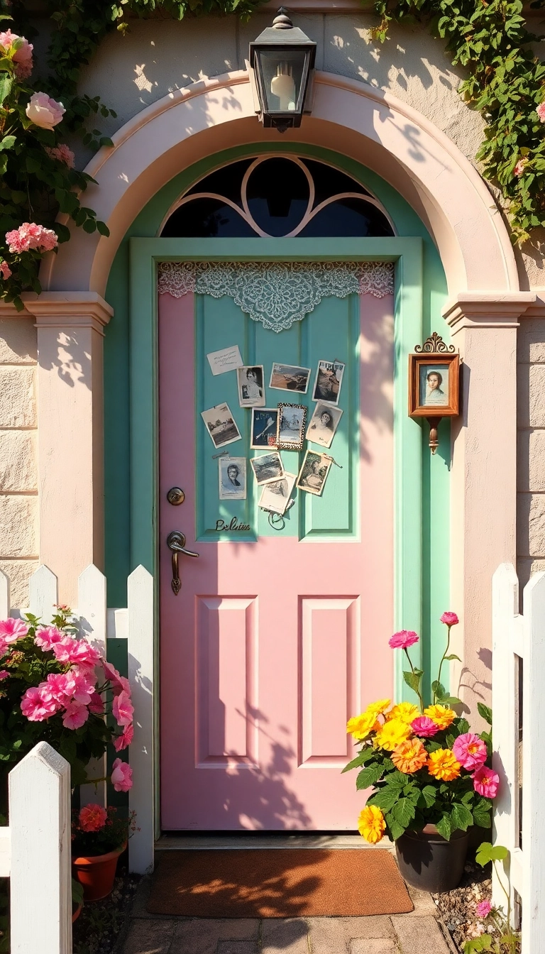 25 Door Decorating Contest Ideas That Will Blow Your Mind (You Won't Believe #12!) - 2. Vintage Charm