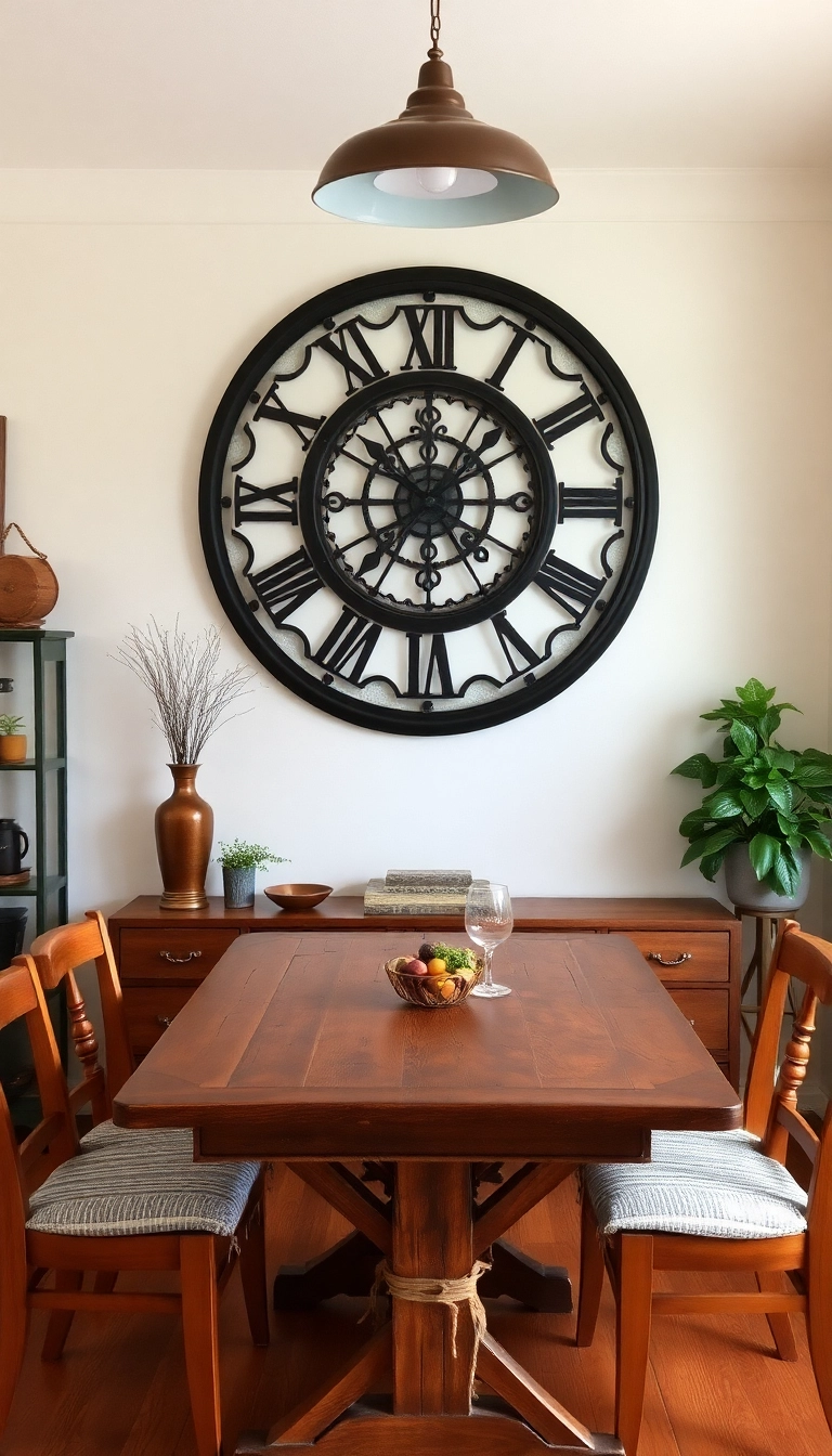 28 Stunning Wall Decor Ideas That'll Transform Your Home Instantly! - 5. Vintage Wall Clocks