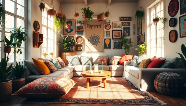 28 Bohemian Living Room Ideas That Will Make You Dream of Lazy Afternoons!