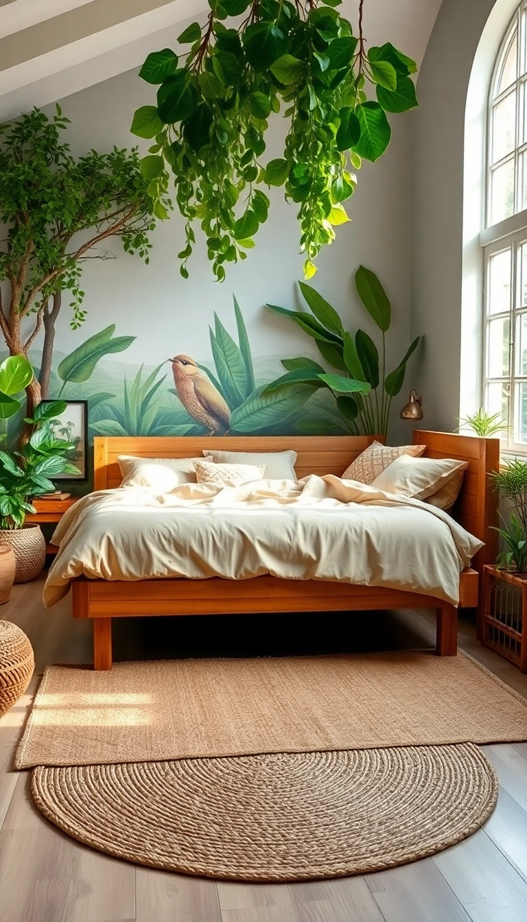 20 Awesome Bedroom Ideas That'll Make You Want to Redecorate Immediately! - 9. Nature-Inspired