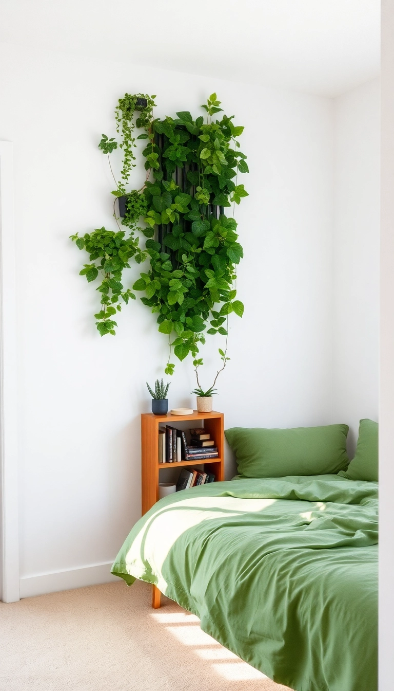 20 Small Room Bedroom Ideas That'll Make You Swoon (You Won't Believe #5!) - 1. Vertical Gardens