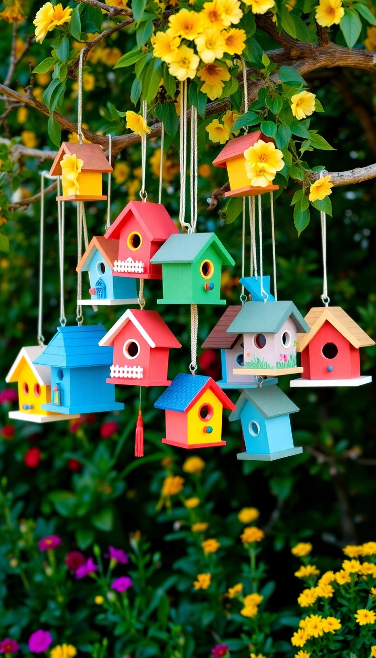 26 Garden Decor Ideas That'll Transform Your Outdoor Space into a Paradise! - 8. Charming Birdhouses