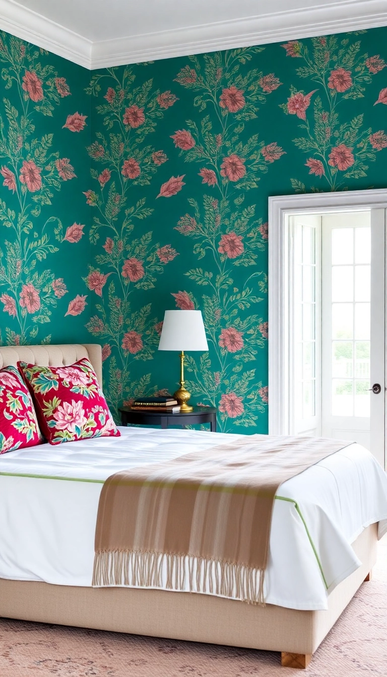 28 Master Bedrooms For Couples Ideas That Will Ignite Your Romance! - 5. Bold Accent Walls