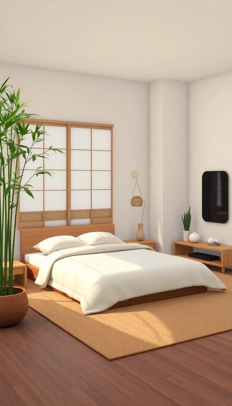 23 Sims 4 Bedroom Ideas That Will Transform Your Virtual Space (You Won't Believe #12!) - 13. Zen Retreat