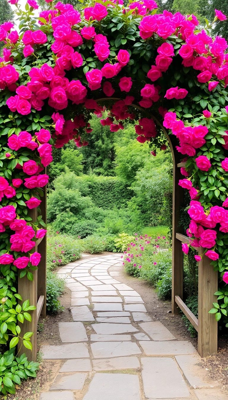 27 Japanese Garden Ideas That'll Turn Your Backyard into a Tranquil Oasis (You Won't Believe #15!) - 17. Garden Arches and Trellises