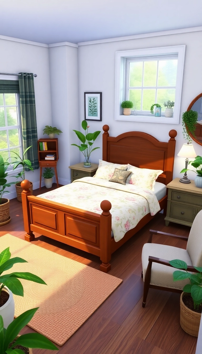 23 Sims 4 Bedroom Ideas That Will Transform Your Virtual Space (You Won't Believe #12!) - 1. Cozy Cottage Retreat