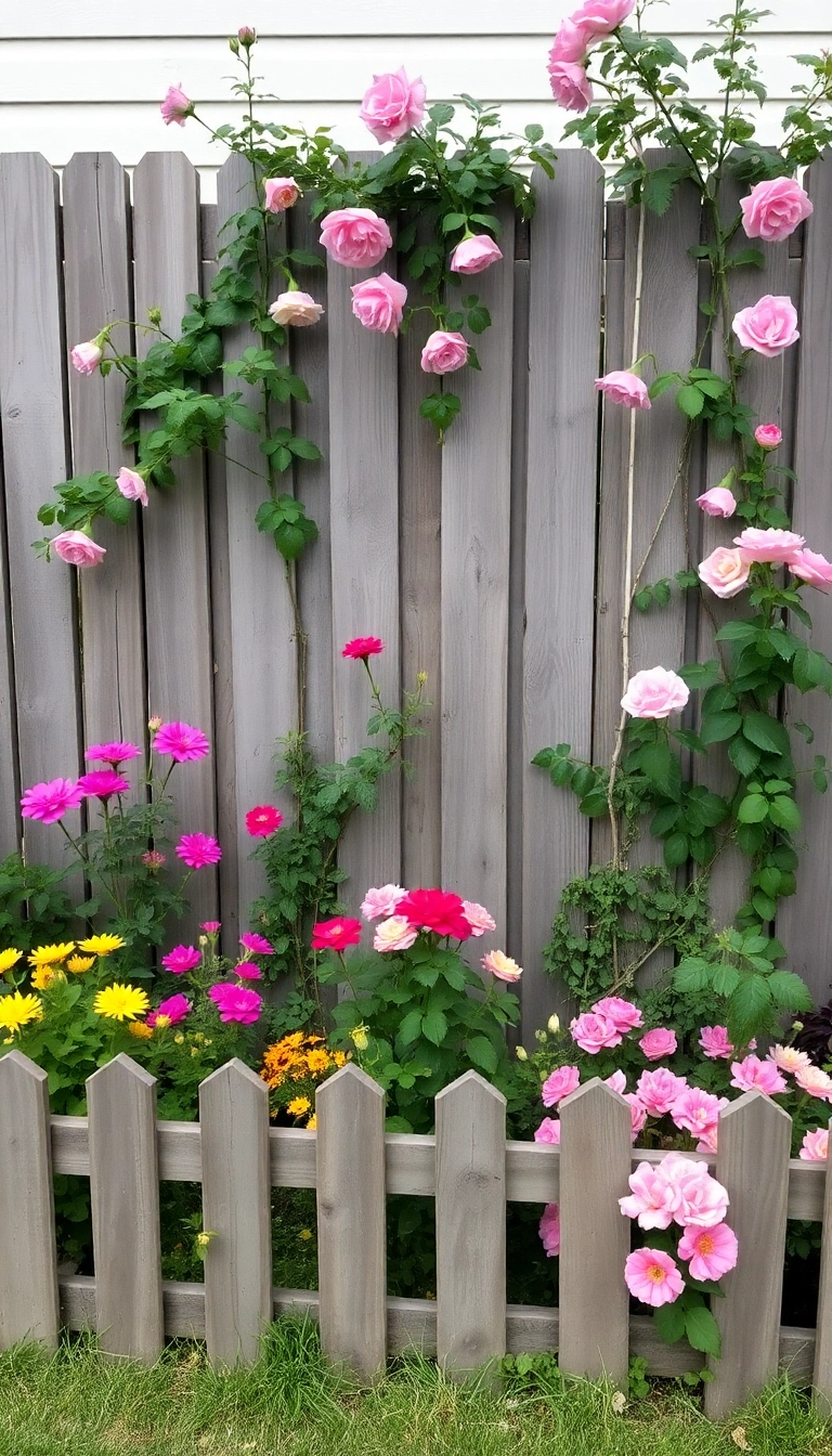 27 Small Front Yard Landscaping Ideas That'll Make Your Neighbors Green with Envy! - 19. Rustic Fencing