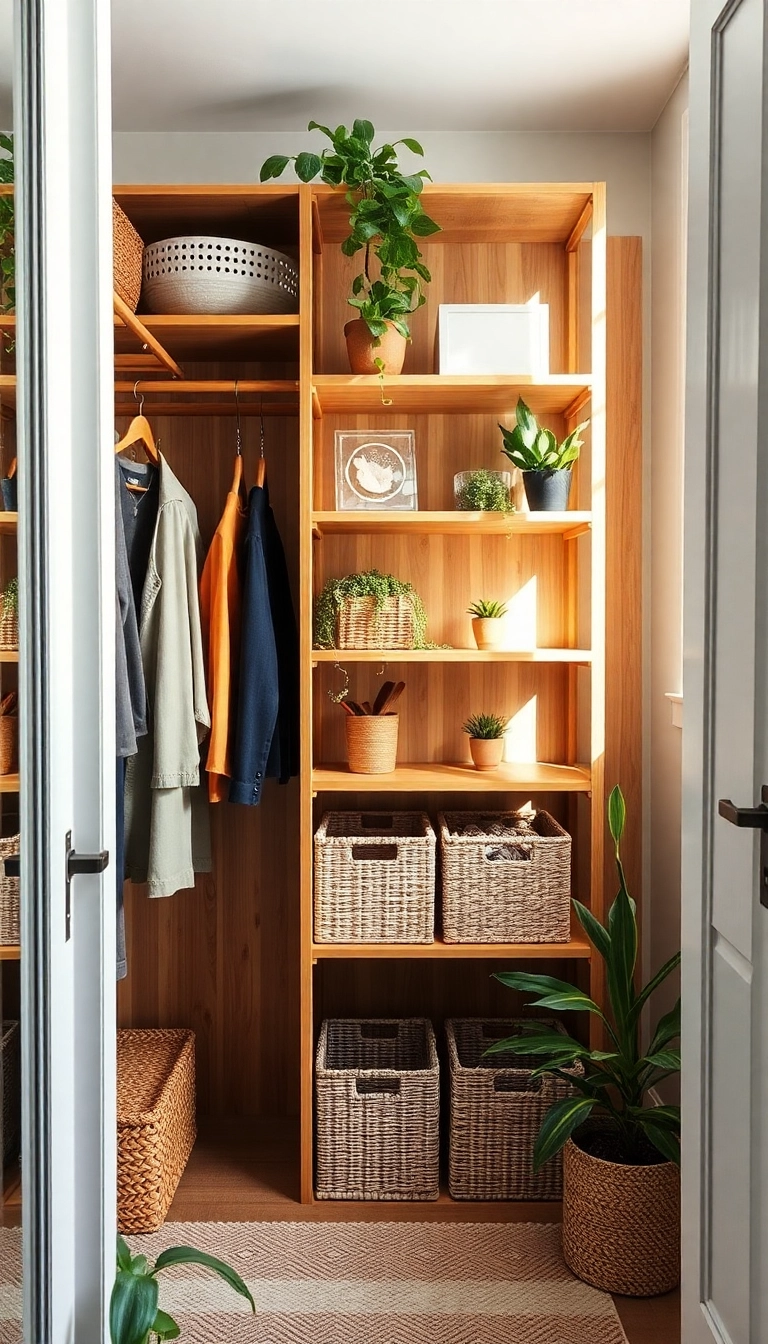 21 Closet Bedroom Ideas That'll Transform Your Space into a Dreamy Oasis! - 16. Eco-Friendly Materials