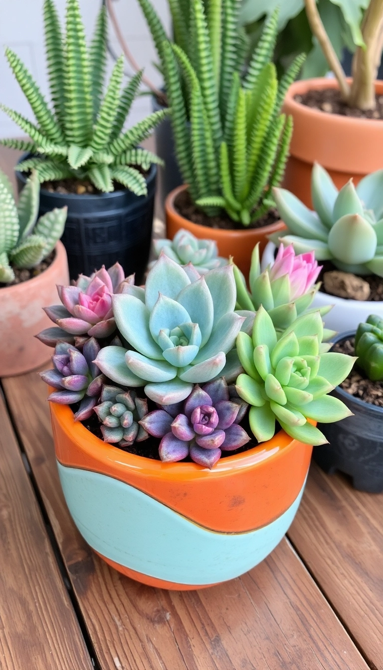 26 Garden Decor Ideas That'll Transform Your Outdoor Space into a Paradise! - 14. Succulent Arrangements