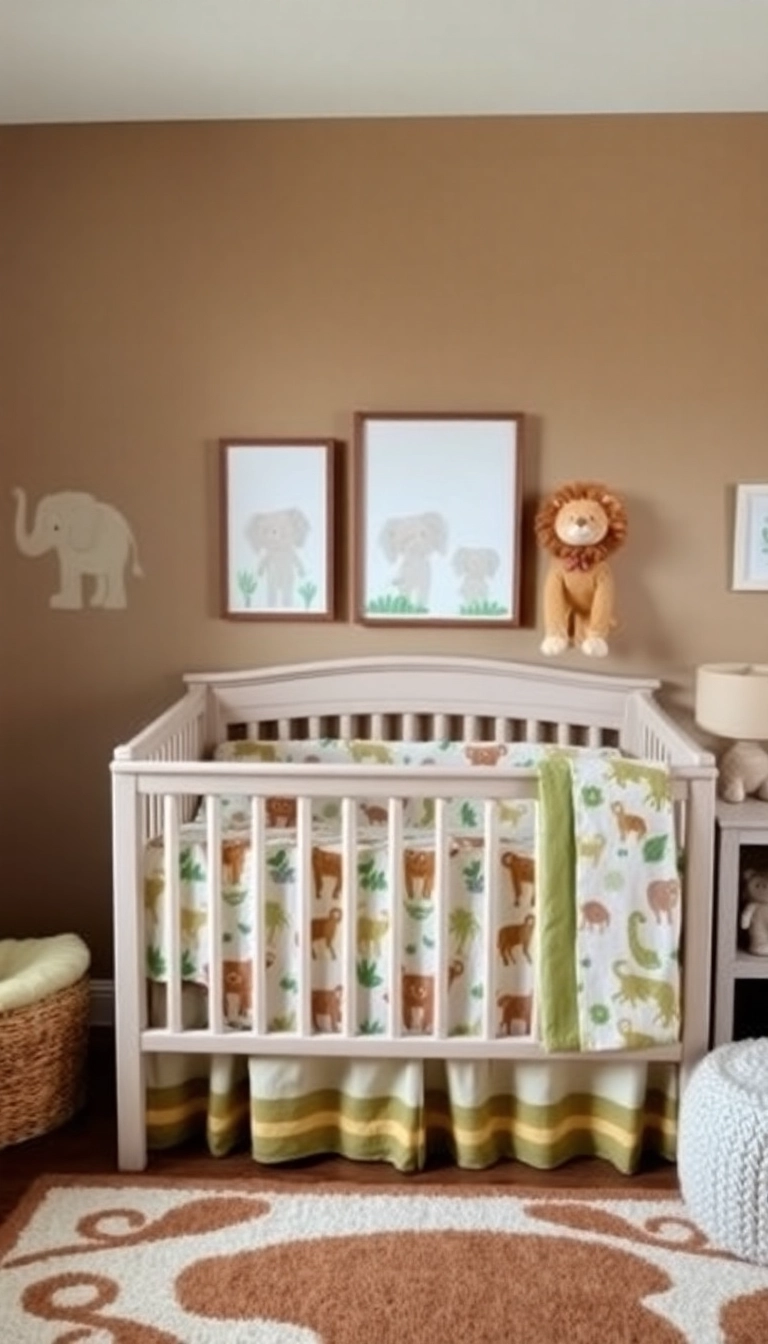 26 Baby Girl Nursery Ideas That'll Make You Say 'Aww!' (You Won't Believe #14!) - 8. Sweet Safari