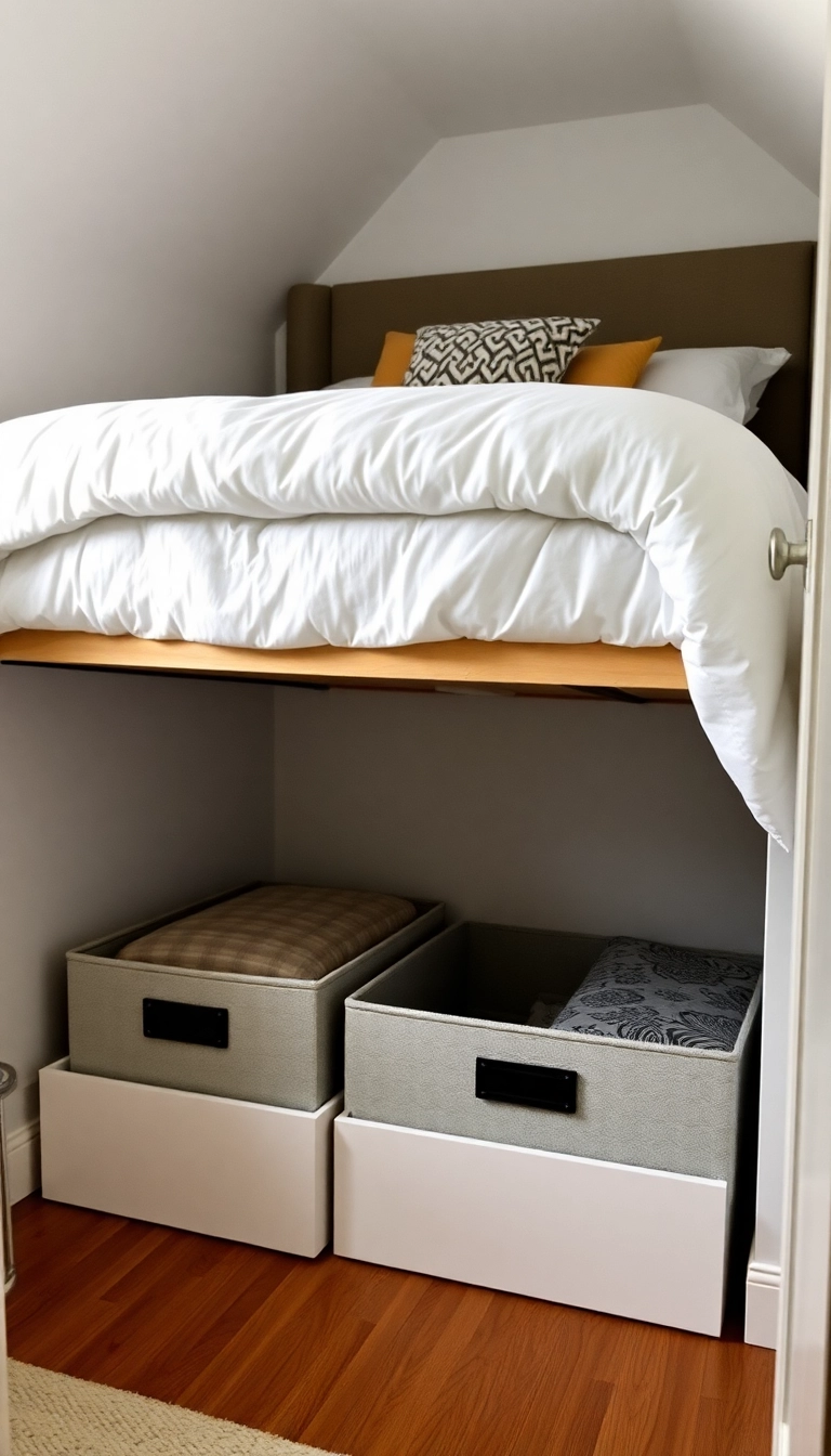 21 Mind-Blowing Small Bedroom Ideas That'll Change Your Space Forever! - 8. Under-Bed Storage