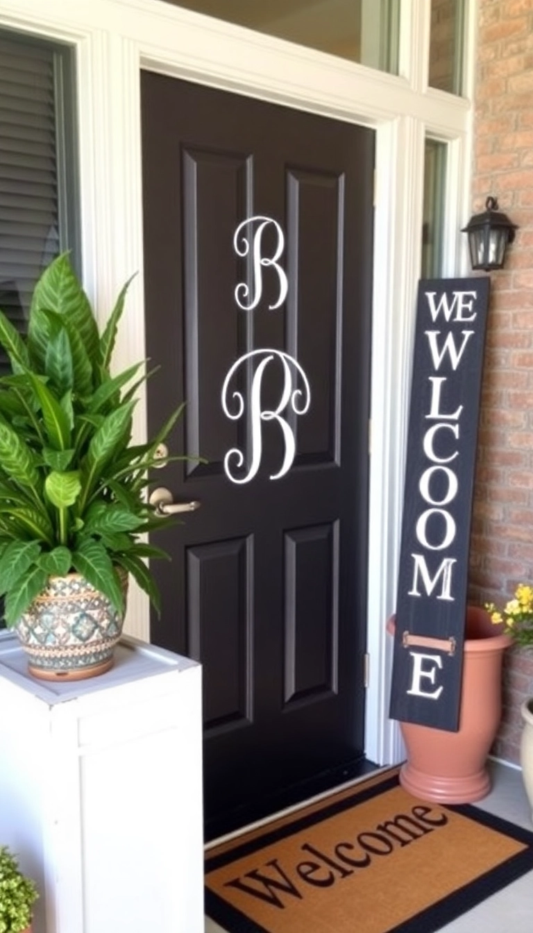 25 Door Decorating Contest Ideas That Will Blow Your Mind (You Won't Believe #12!) - 20. Personalized Welcome