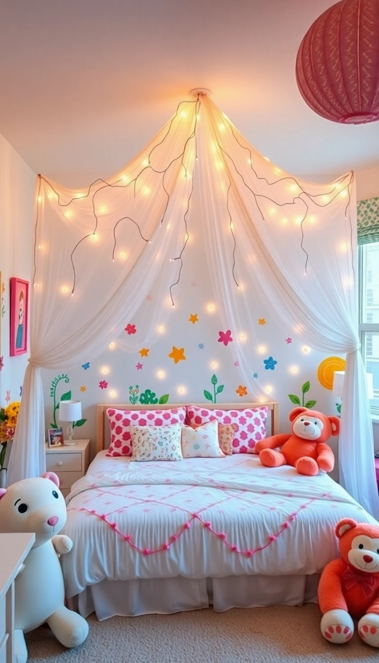 29 Teen Bedroom Design Ideas That'll Make You Want to Redecorate Immediately! - 10. Whimsical Wonderland