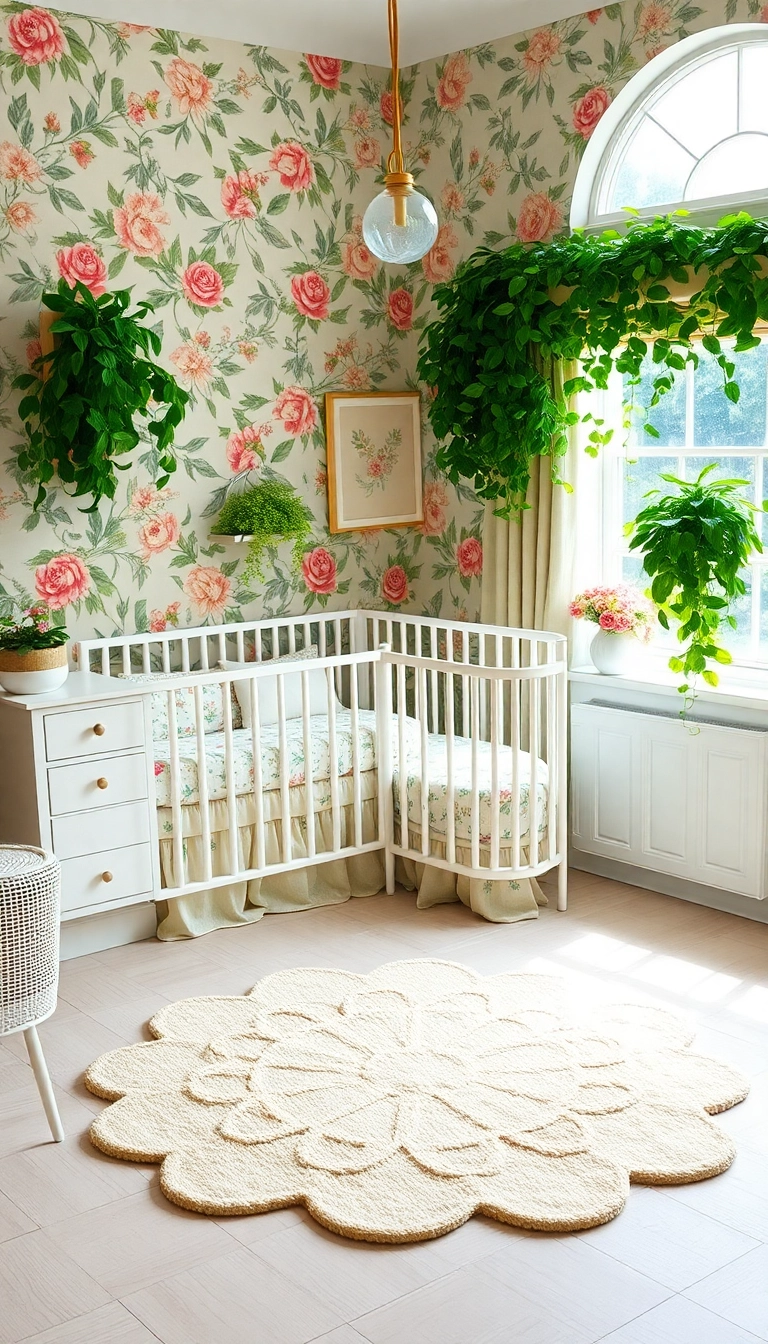 26 Baby Girl Nursery Ideas That'll Make You Say 'Aww!' (You Won't Believe #14!) - 7. Enchanted Garden