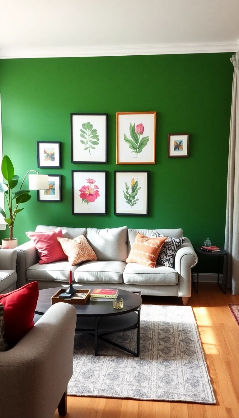 26 Best Living Room Decor Ideas That’ll Transform Your Space! - 5. Colorful Accent Walls