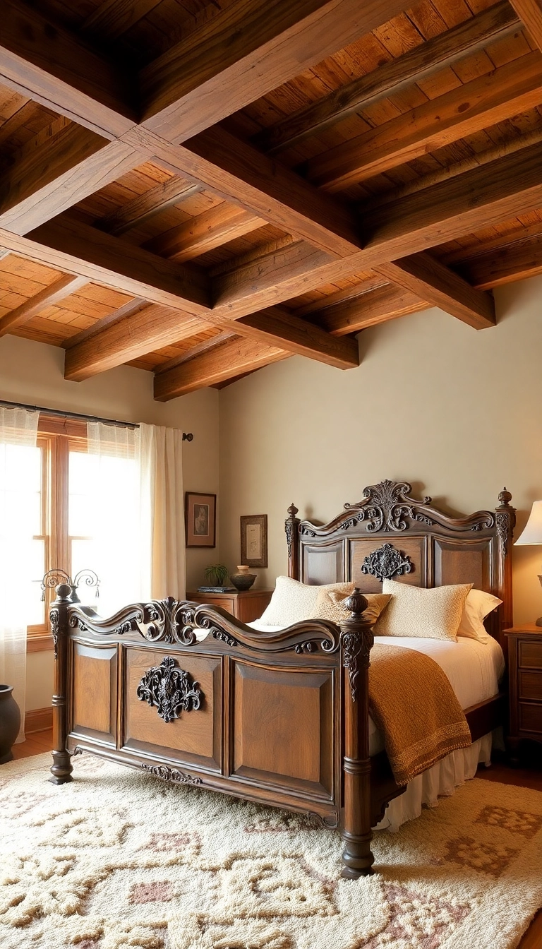 20 Ralph Lauren Bedroom Ideas That'll Make You Feel Like Royalty (You Won't Believe #5!) - 2. Rustic Elegance