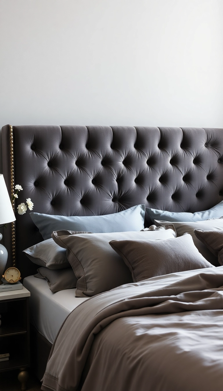 24 Moody Romantic Bedroom Ideas That Will Make You Feel Like You're in a Love Story! - 11. Statement Headboards