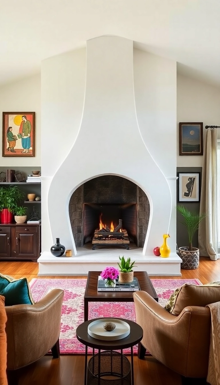 27 Fireplace Ideas for Your Living Room That Will Make You Fall in Love Again! - 15. Customized Fireplaces