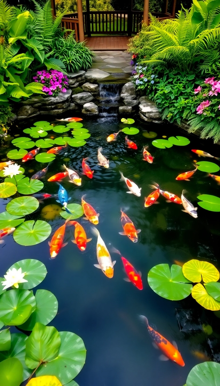 27 Japanese Garden Ideas That'll Turn Your Backyard into a Tranquil Oasis (You Won't Believe #15!) - 3. Tranquil Koi Pond