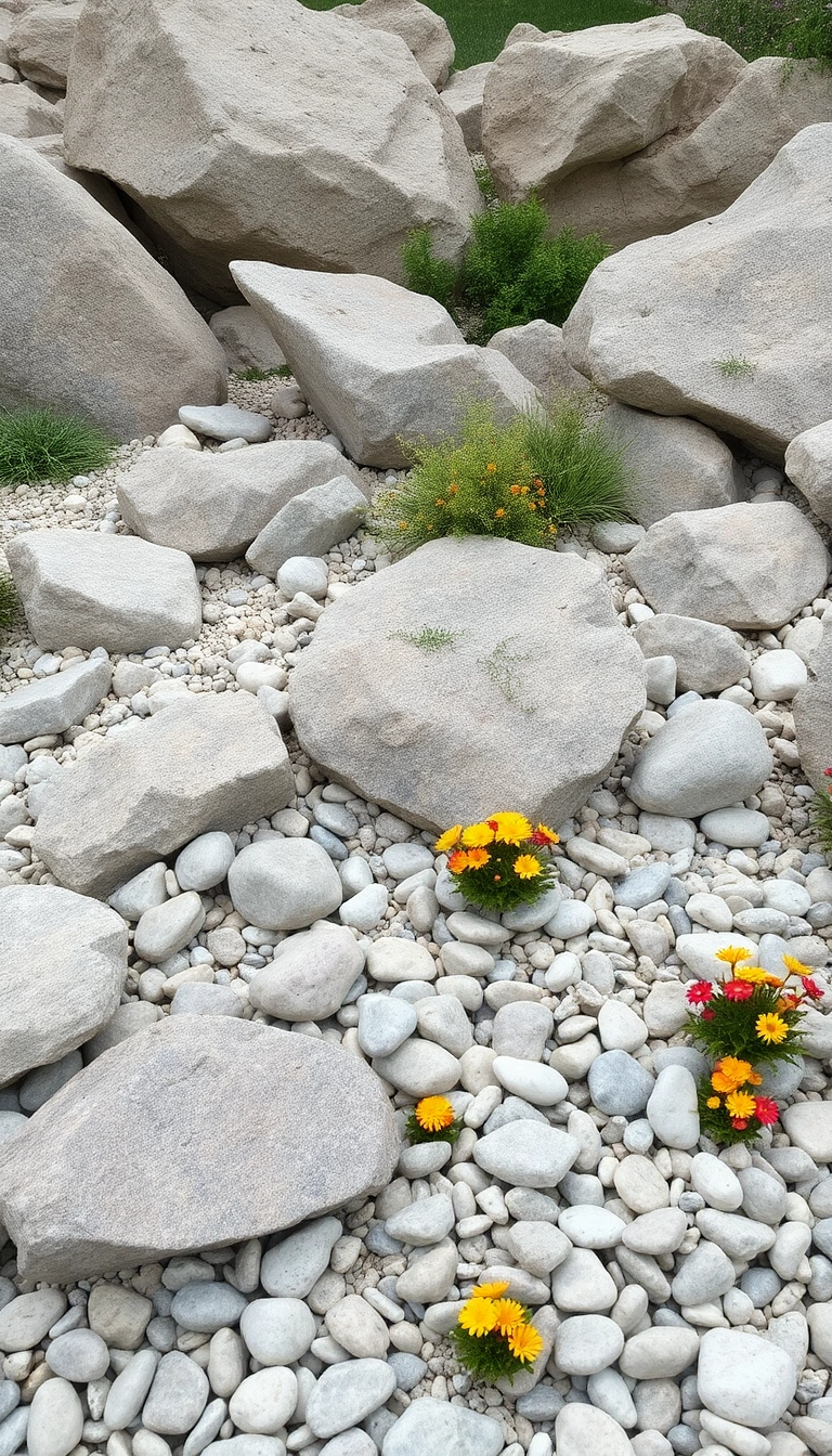 22 Zen Garden Ideas That'll Transform Your Outdoor Space into a Tranquil Oasis! - 15. Artistic Rock Gardens