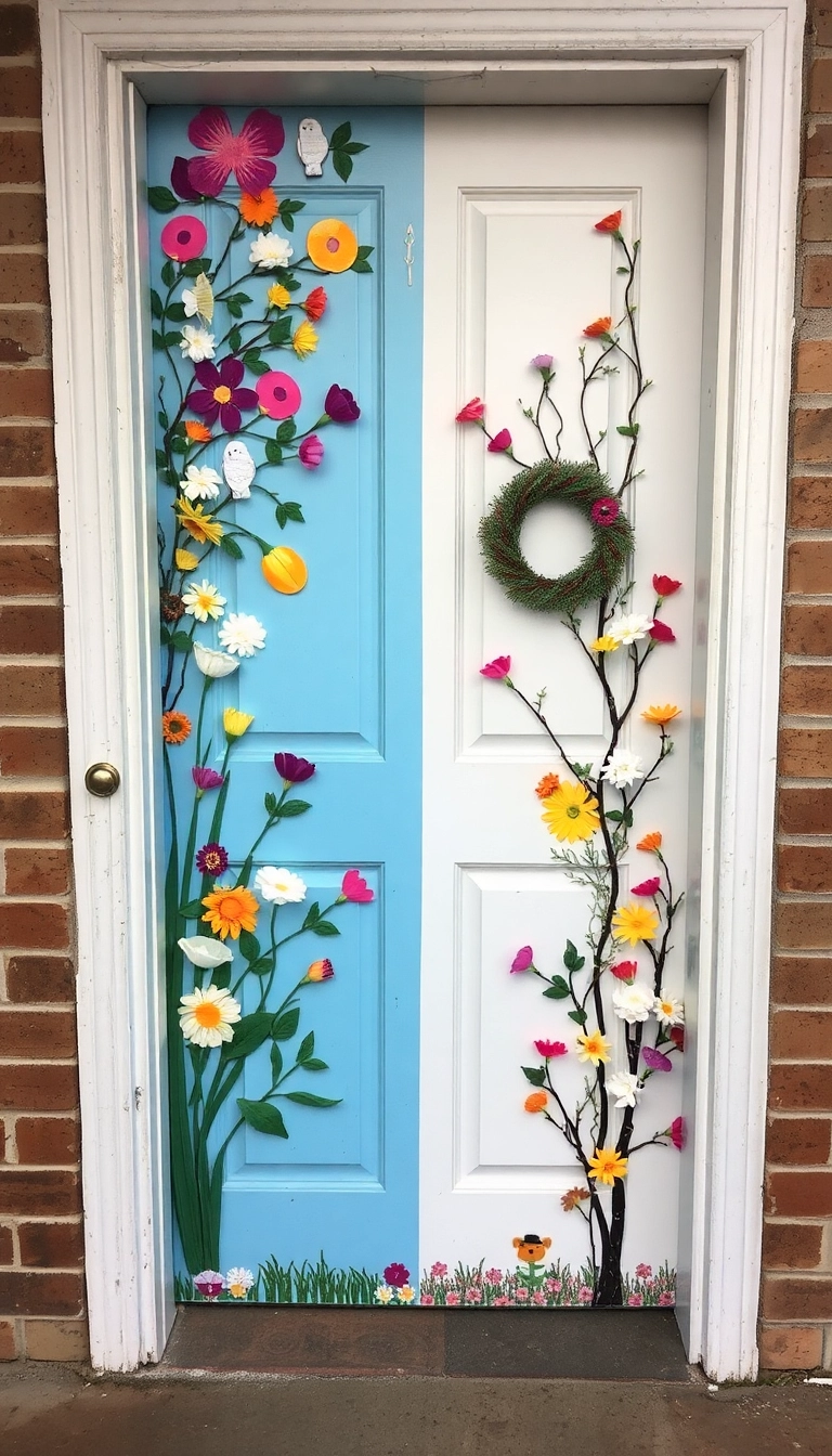 25 Door Decorating Contest Ideas That Will Blow Your Mind (You Won't Believe #12!) - 18. Seasonal Showcase