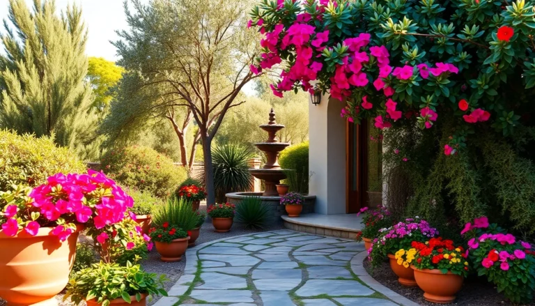 22 Mediterranean Front Yard Landscaping Ideas That Will Make Your Neighbors Envious!