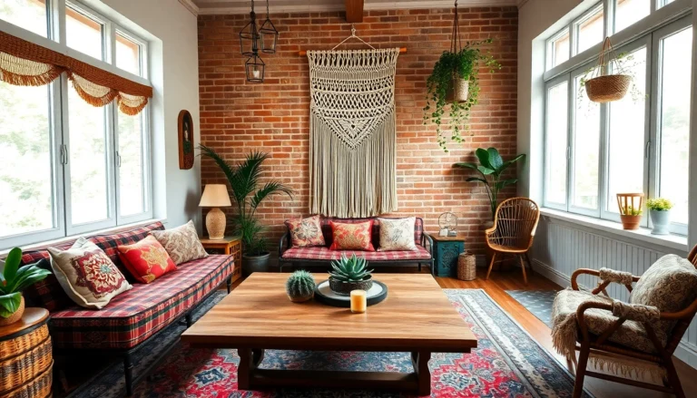 23 Boho Living Room Ideas to Transform Your Space into a Cozy Oasis (You Won’t Believe #6!)