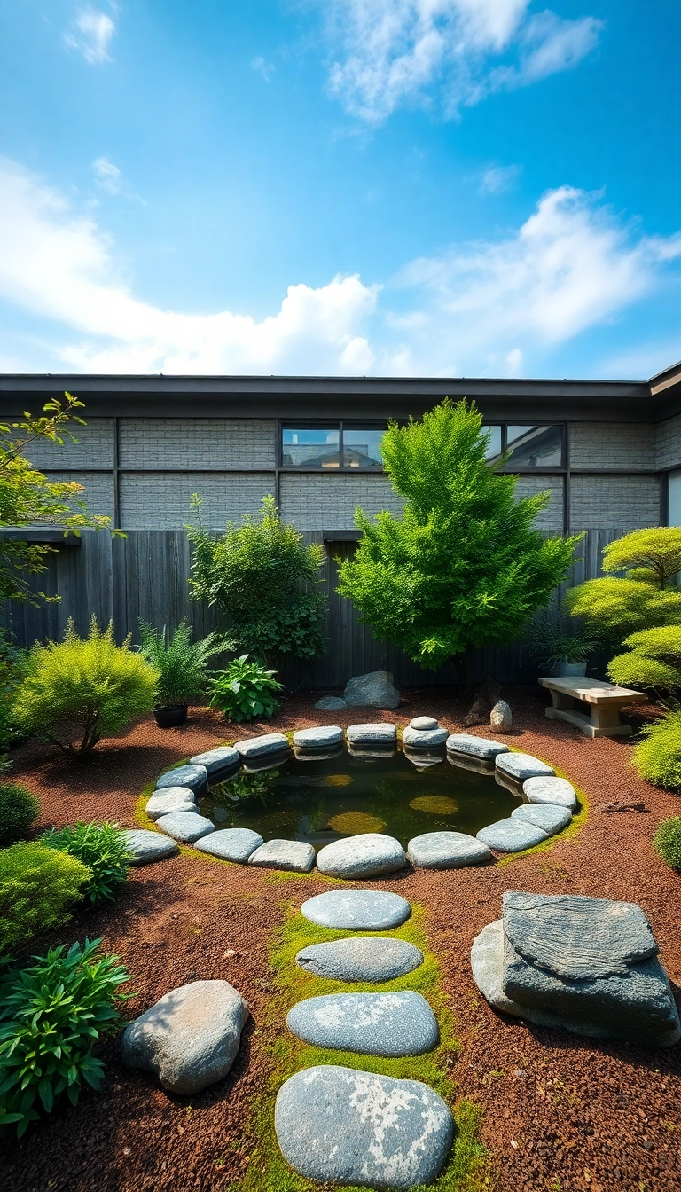 22 Zen Garden Ideas That'll Transform Your Outdoor Space into a Tranquil Oasis! - 14. Feng Shui Elements