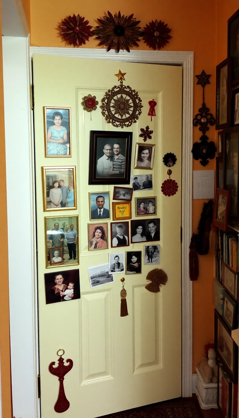 25 Door Decorating Contest Ideas That Will Blow Your Mind (You Won't Believe #12!) - 14. Family Heritage