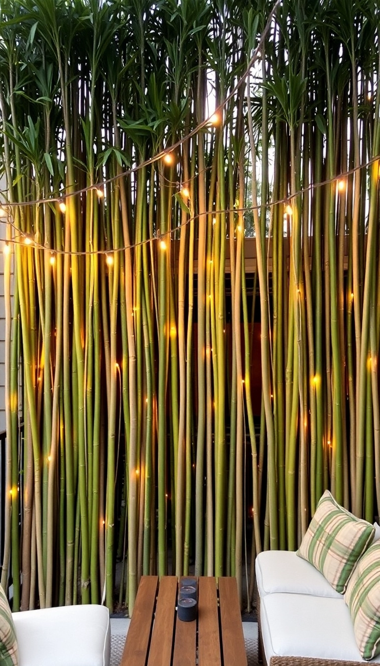 27 Japanese Garden Ideas That'll Turn Your Backyard into a Tranquil Oasis (You Won't Believe #15!) - 2. Lush Bamboo Privacy Screen