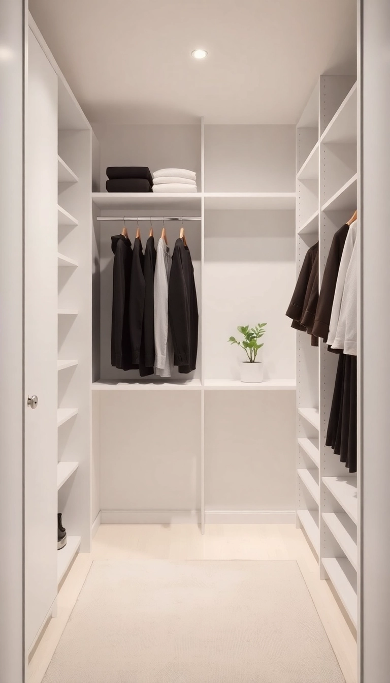 21 Closet Bedroom Ideas That'll Transform Your Space into a Dreamy Oasis! - 1. Minimalist Magic