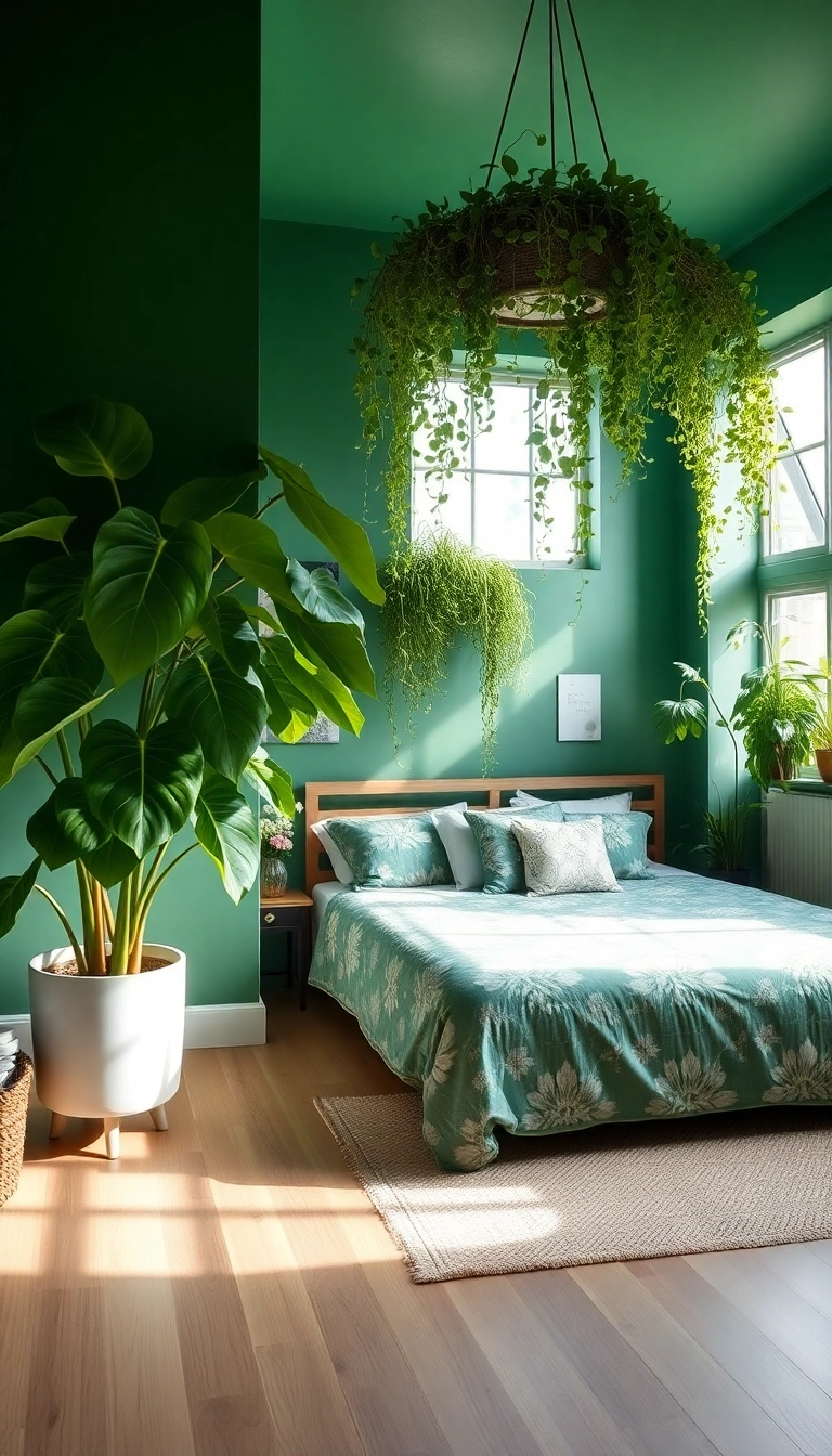 29 Loft Style Bedroom Ideas That'll Make You Want to Move In Immediately! - 3. Urban Jungle