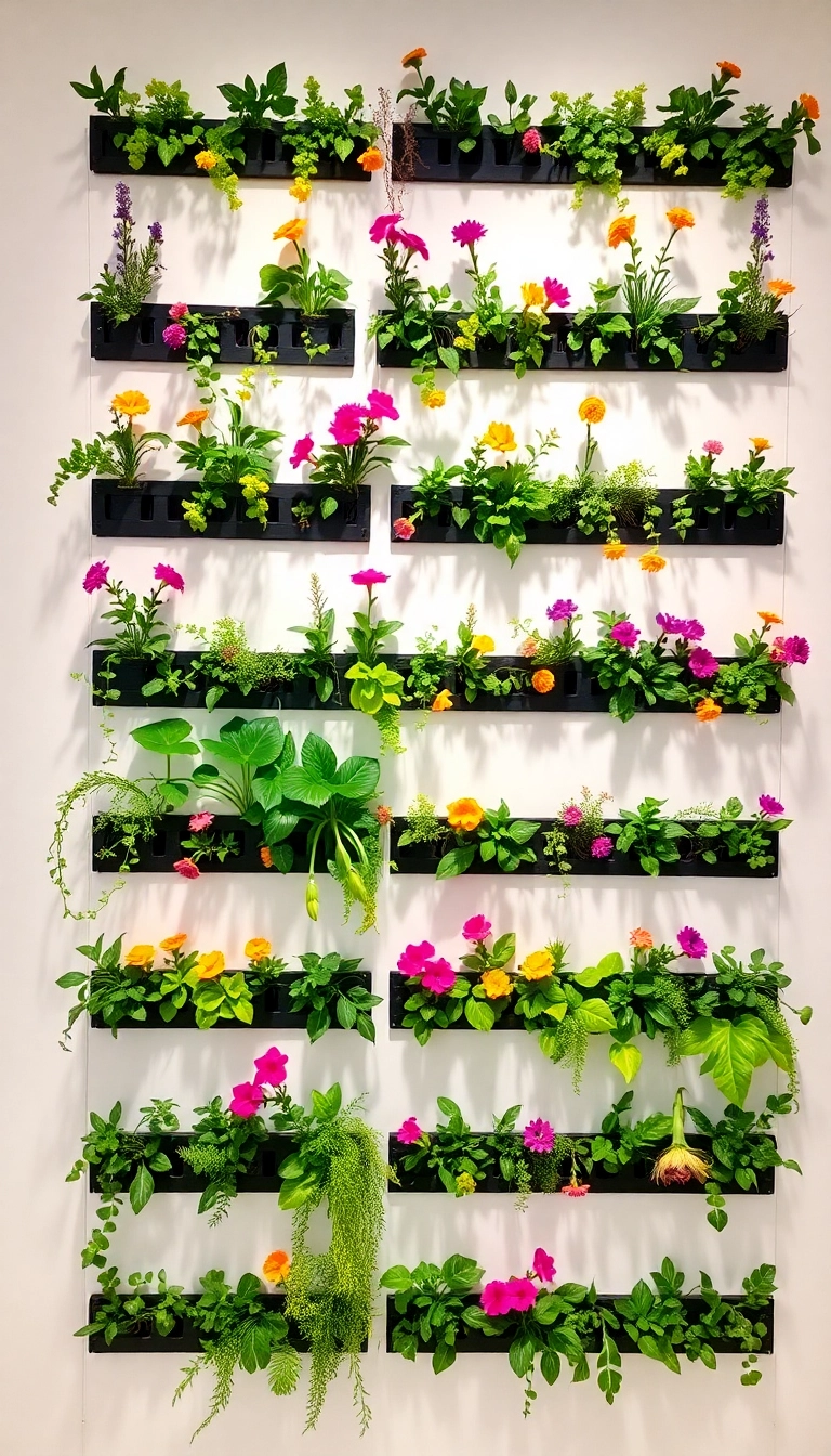 22 Japanese Style Indoor Gardens That Will Bring Zen to Your Home! - 8. Vertical Gardens