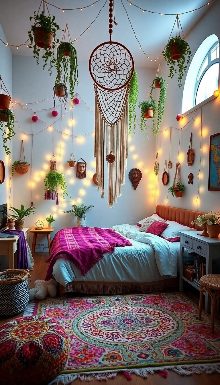 25 Boho Bedroom Inspirations for a Cozy Retreat (Wait Until You See #12!) - 12. Whimsical Decor Elements