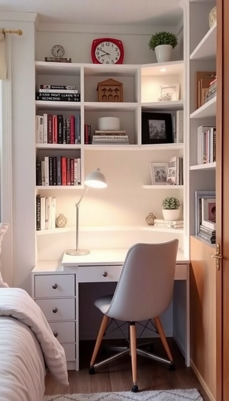 29 Cozy Small Bedroom Ideas You Didn't Know You Needed (#15 Is a Game Changer!) - 15. Smart Use of Corners