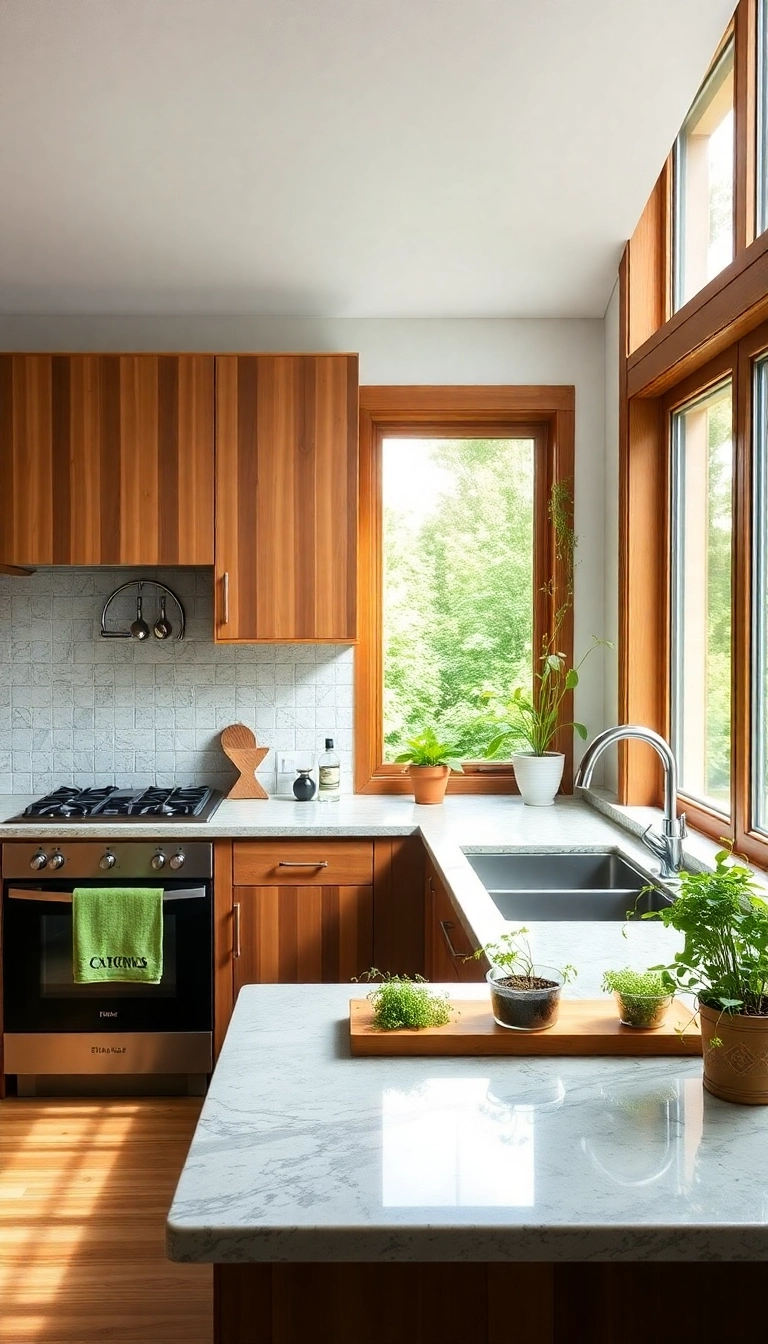 29 Stunning Kitchen Remodel Ideas That Will Inspire Your Next Project! - 11. Eco-Friendly Materials