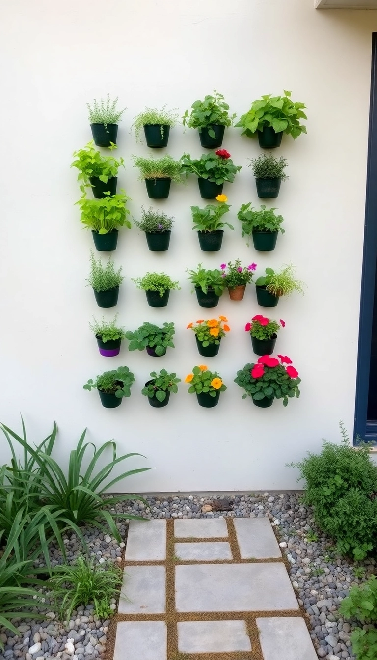 27 Small Front Yard Landscaping Ideas That'll Make Your Neighbors Green with Envy! - 1. Vertical Gardens