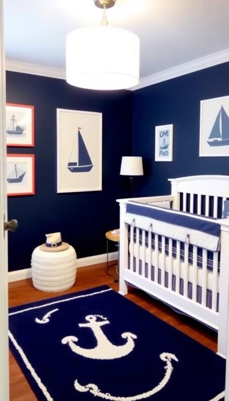 26 Baby Girl Nursery Ideas That'll Make You Say 'Aww!' (You Won't Believe #14!) - 16. Nautical Nursery