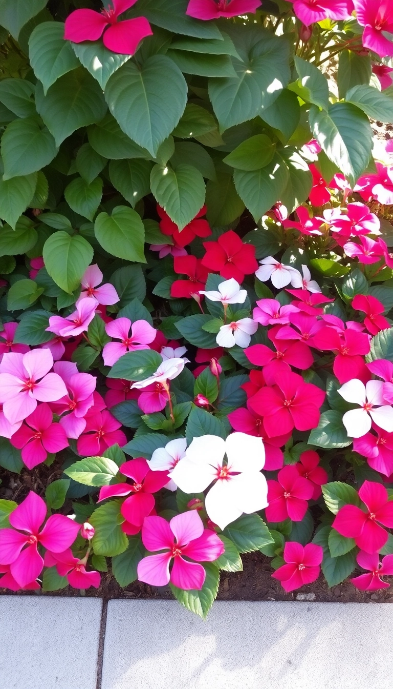 25 Stunning Shade Loving Plants to Elevate Your Front Yard Game (Wait Until You See #12!) - 10. Impatiens