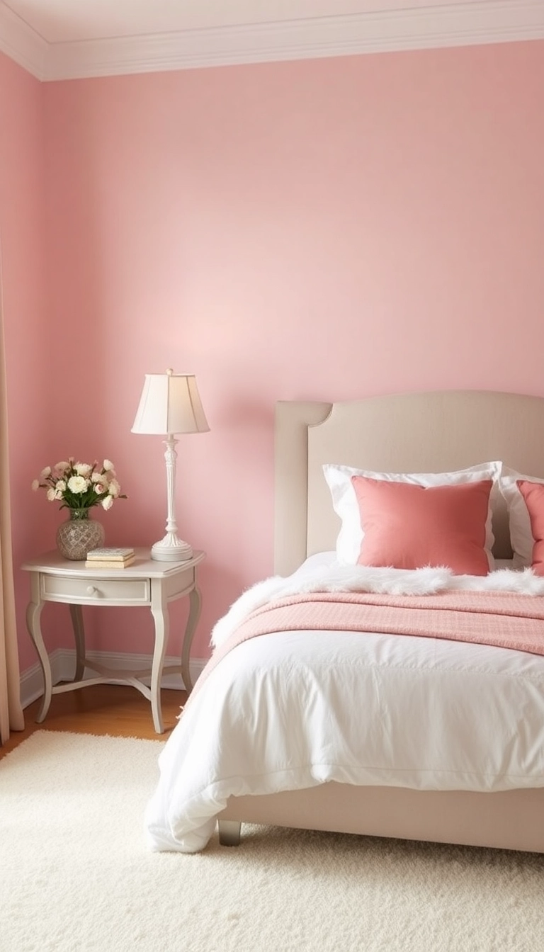 28 Paint Colors for Bedroom Ideas That Will Transform Your Space (You Won't Believe #14!) - 10. Soft Blush Pink