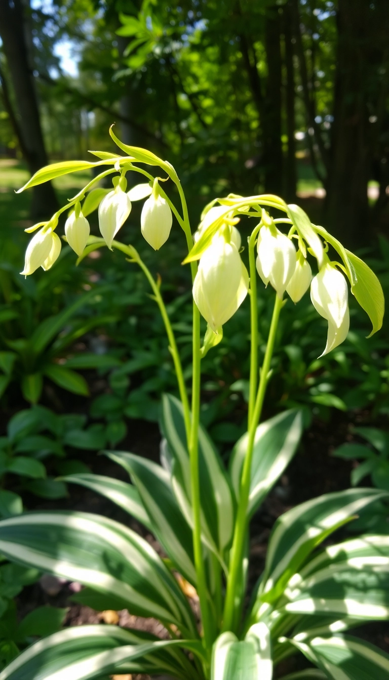 25 Stunning Shade Loving Plants to Elevate Your Front Yard Game (Wait Until You See #12!) - 21. Variegated Solomon's Seal