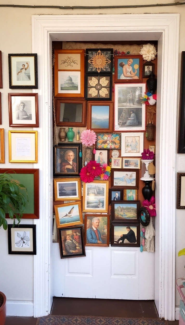 25 Door Decorating Contest Ideas That Will Blow Your Mind (You Won't Believe #12!) - 19. DIY Art Gallery