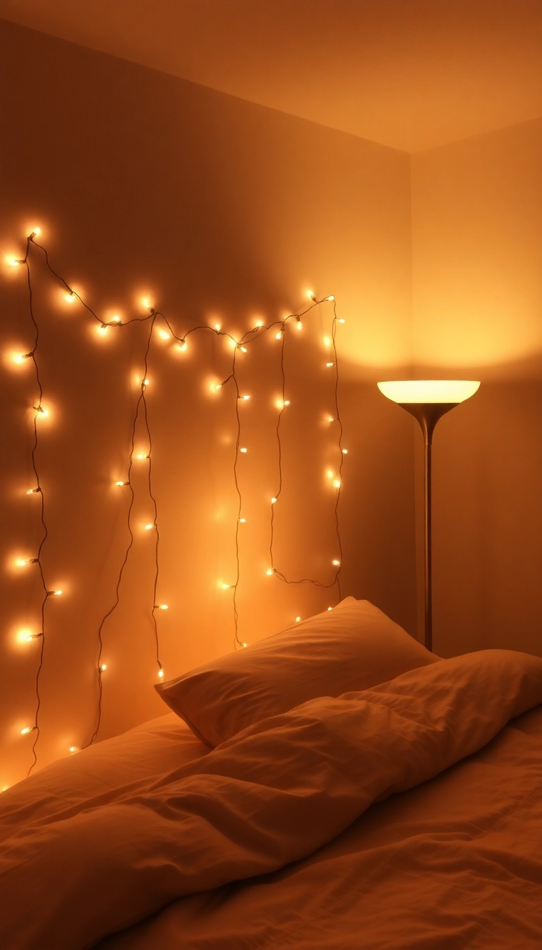 29 Cozy Small Bedroom Ideas You Didn't Know You Needed (#15 Is a Game Changer!) - 8. Warm Lighting